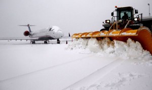 alertes chutes de neige aéroport