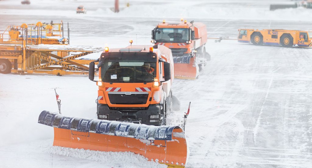 déneigement des pistes